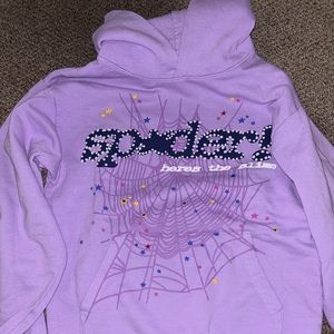 Sp5der Açaí Hoodie ‘Purple’